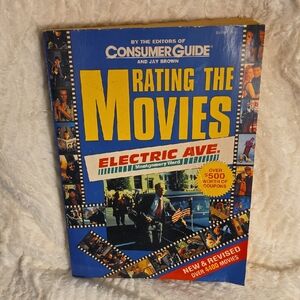 Rating the Movies Coffee Table Book - Blue Cover